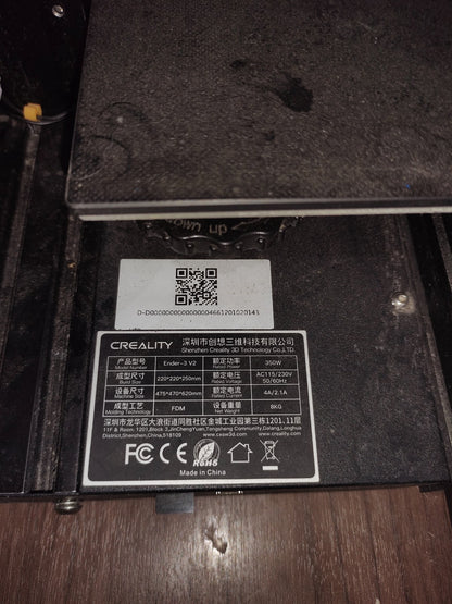 Creality Ender 3 V2 Neo 3D Printer CR Touch Auto Level 220*220*250mm