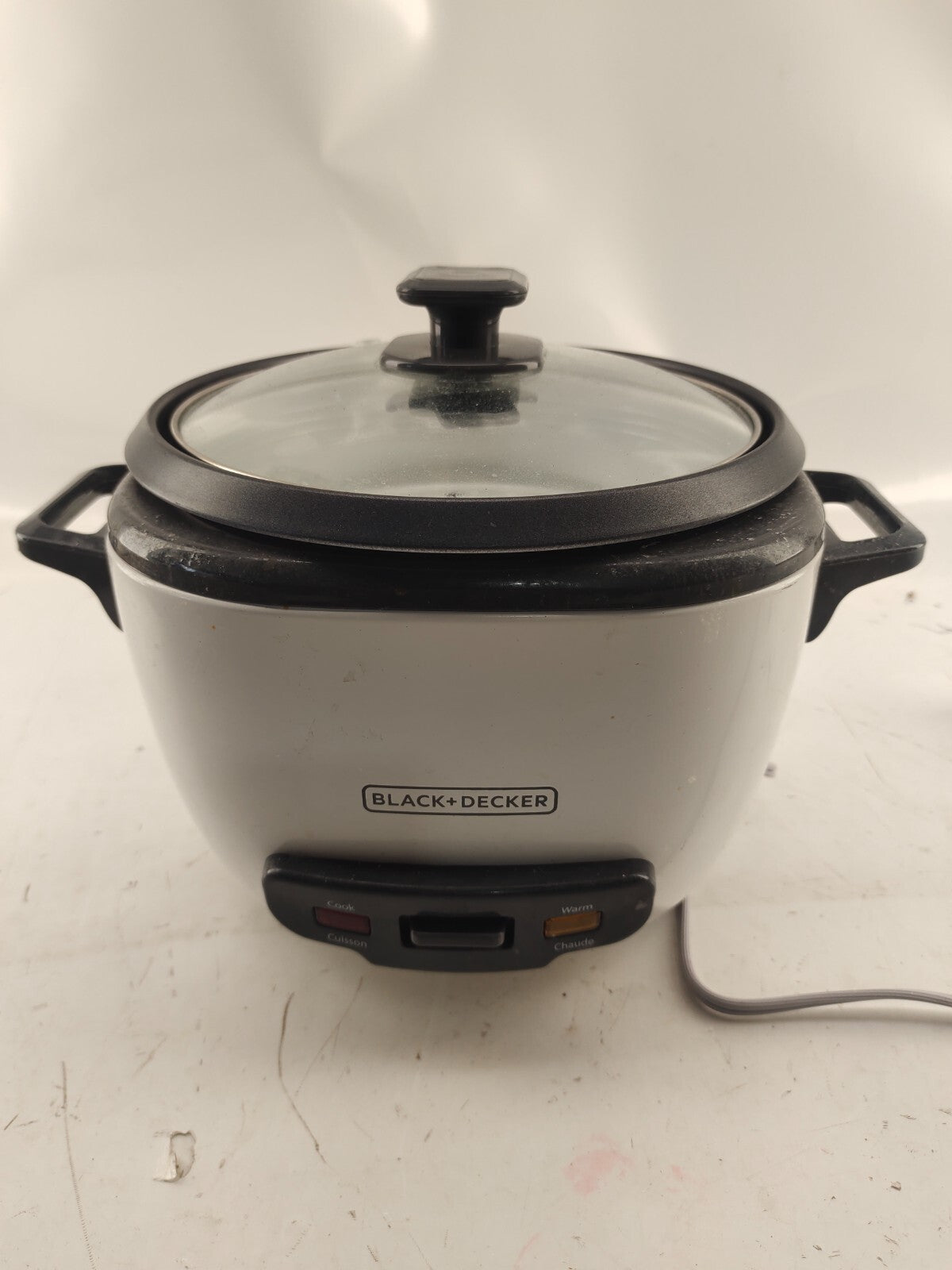 Black & Decker Rice Cooker BASE UNIT ONLY! OEM White 14 Cup Steamer