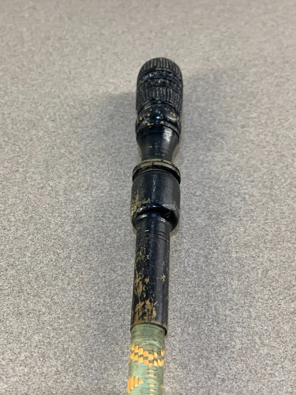 Vintage bamboo pipe Engraved.