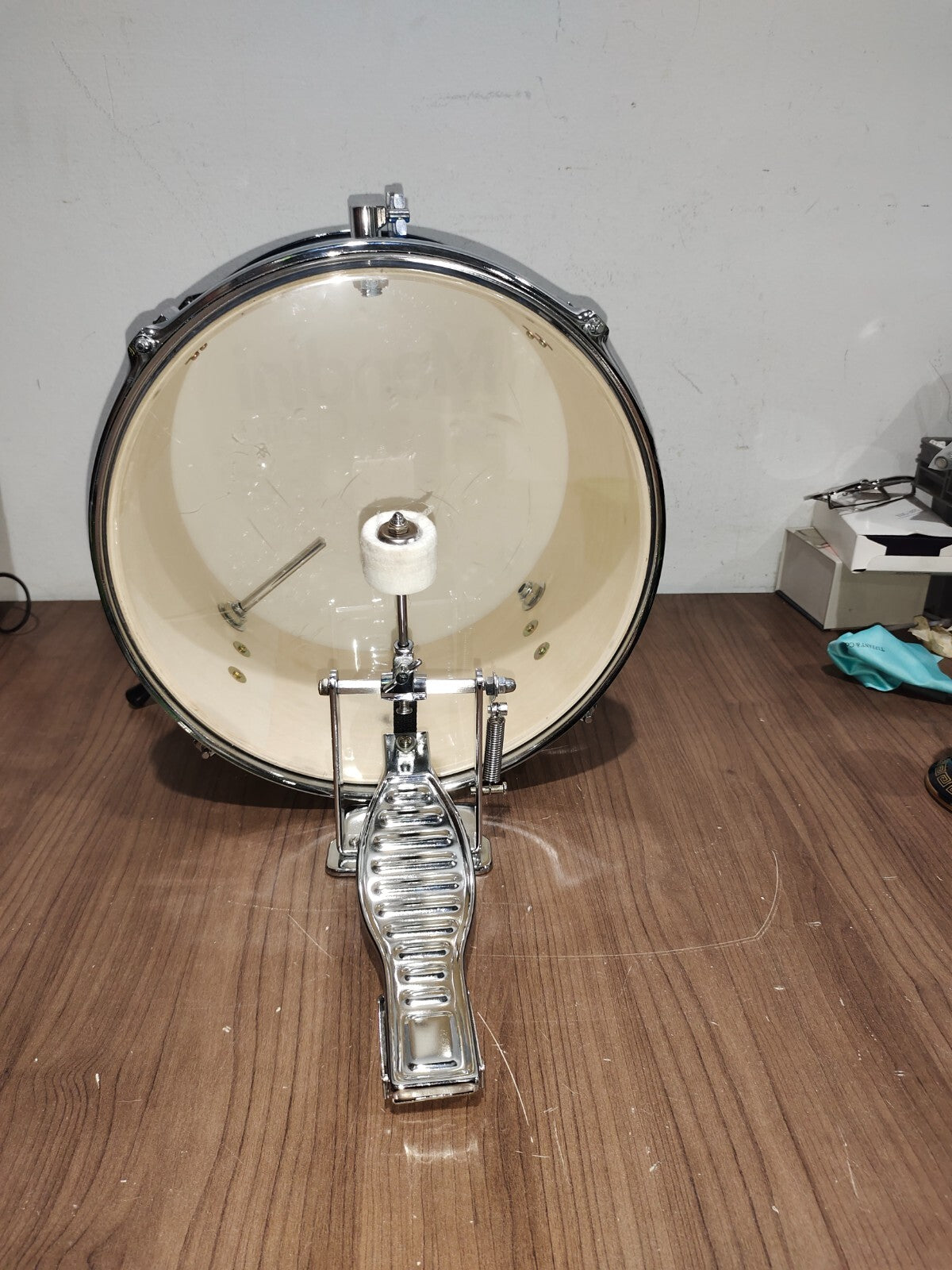 Mendini by Cecilio 16 x 11" Bass Kick Drum - Blue #R1832