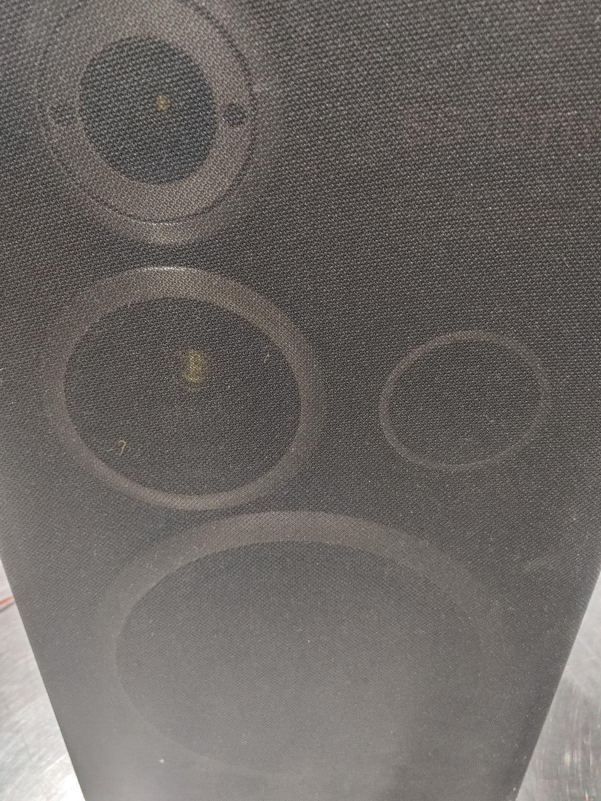 GOOD CONDITION LOT OF 2 SONY SS-D117 6Ohm Speakers Black Tested WORKING