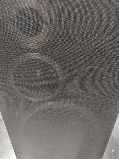 GOOD CONDITION LOT OF 2 SONY SS-D117 6Ohm Speakers Black Tested WORKING