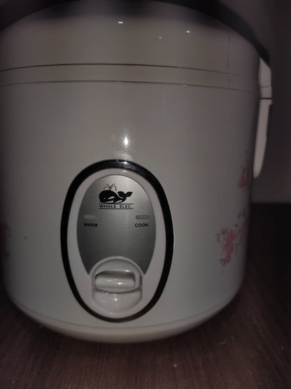 WHALERICE COOKER Portable Convenient - White Electric 4 CUPS - SP-400PR
