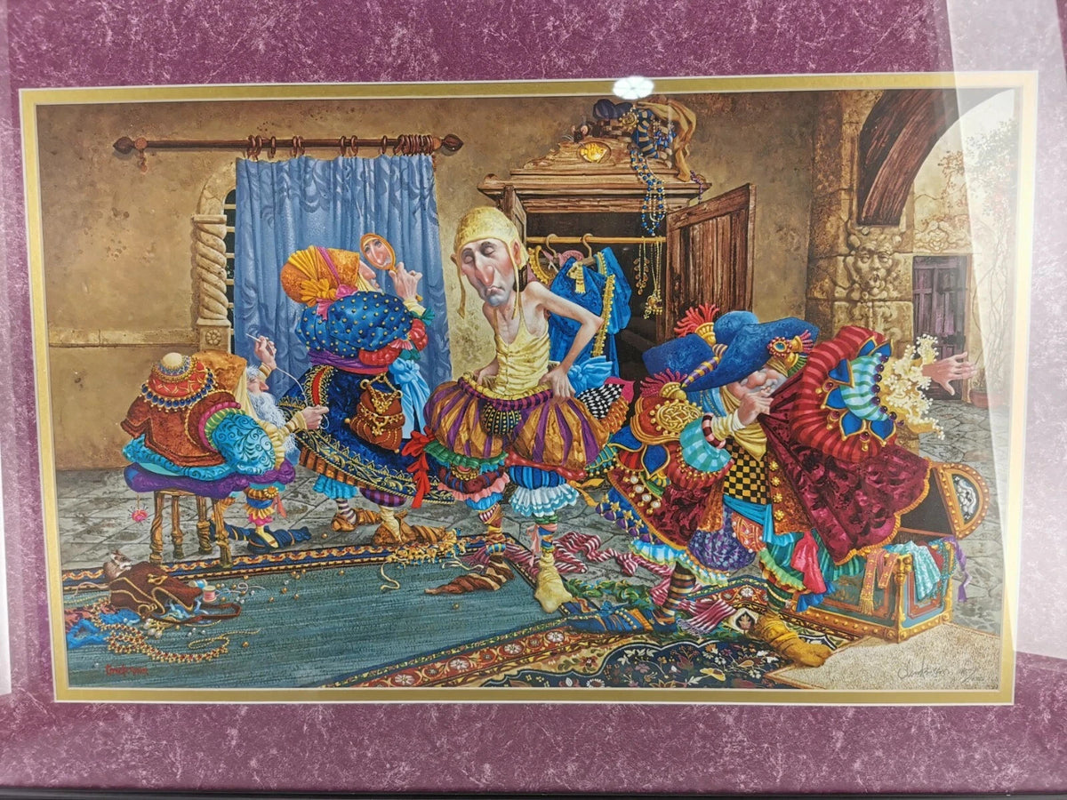"Getting it Right" Signed Painting Print by James C. Christensen #2957/4000