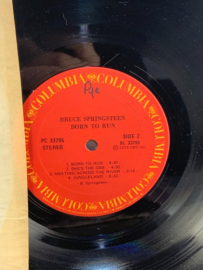 BRUCE SPRINGSTEEN - 'Born To Run' 12" G/Fold Vinyl LP Record