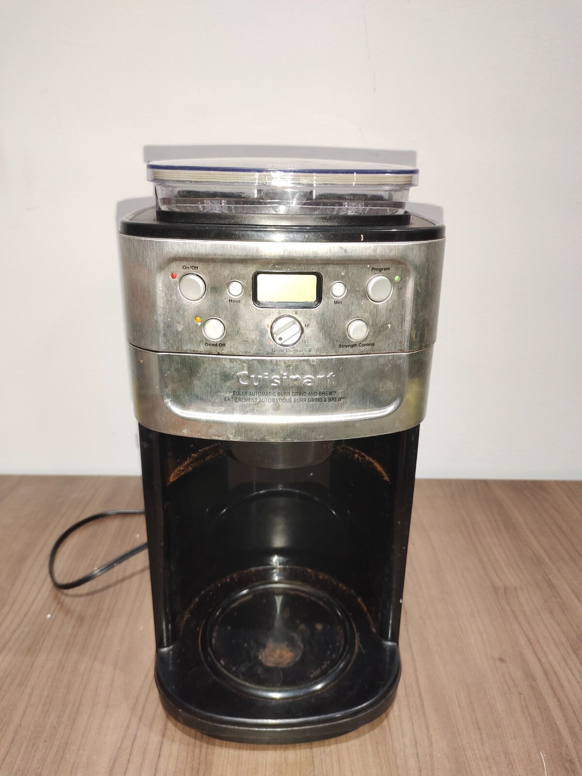 Cuisinart Burr Grind & Brew 12 Cup Automatic Coffee Maker - No Pot