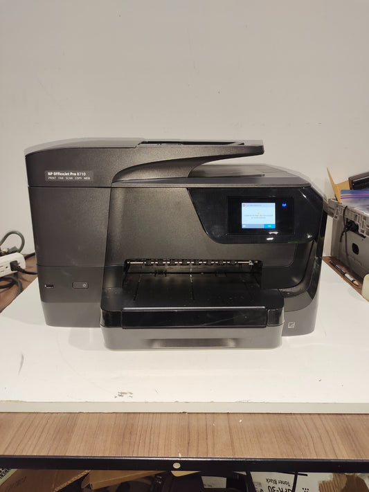 HP Officejet Pro 8710 All-In-One Wireless Printer - Black