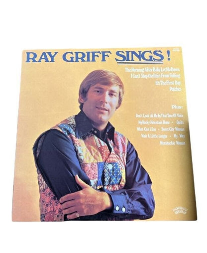 Heartfelt Country Vibes: Ray Griff 'Ray Griff Sings!' LP Vinyl Record