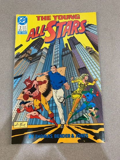 DC Comics December #7 The Young All-Stars Comic Book 1987