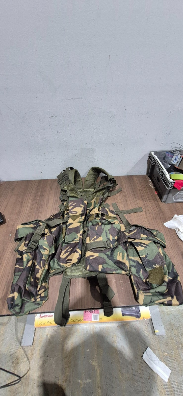 British Forces Vanguard DPM All Arms Assault Tactical Combat Vest Full Load