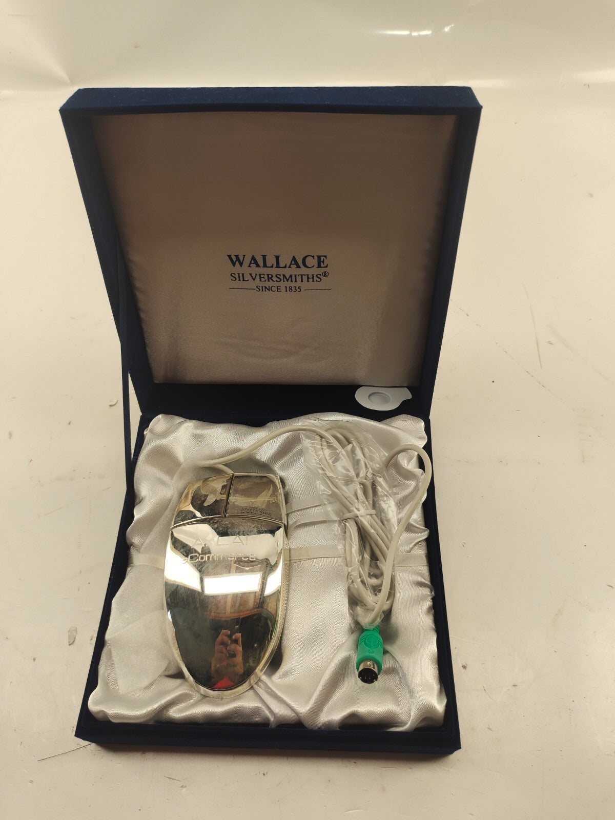 Wallace Silversmiths Computer Mouse Silverplated