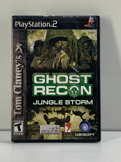 Complete Tom Clancy's Ghost Recon: Jungle Storm Sony PlayStation 2 PS2 2004