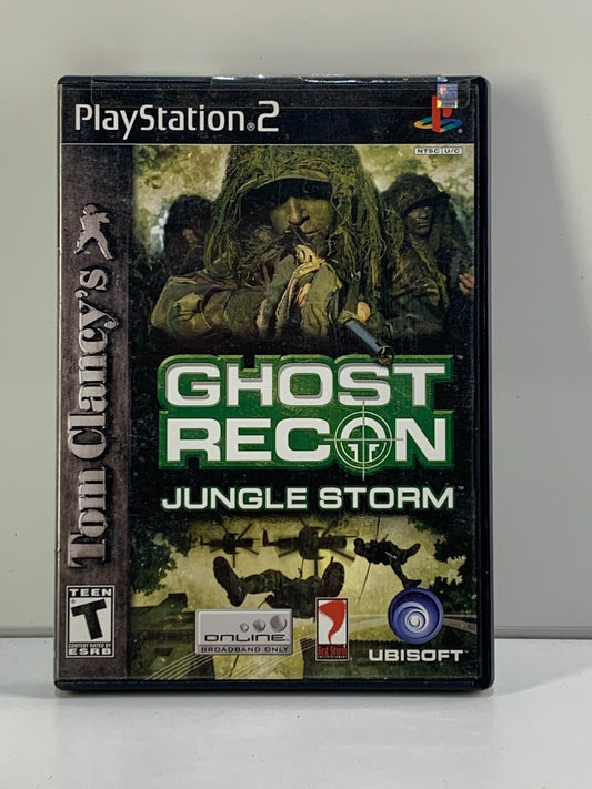 Complete Tom Clancy's Ghost Recon: Jungle Storm Sony PlayStation 2 PS2 2004