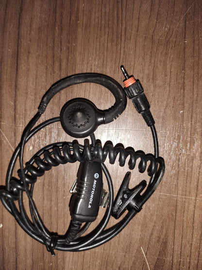 Motorola Solutions Business Radio HKLN4602A CLP Black In-Ear Only Headset