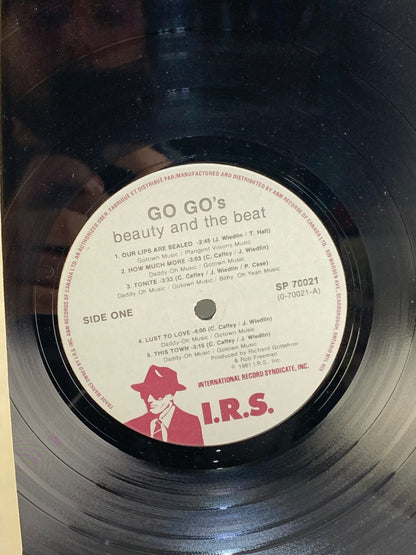 GO-GO'S "Beauty And The Beat" Original 1981 Vinyl LP IRS SP 70021