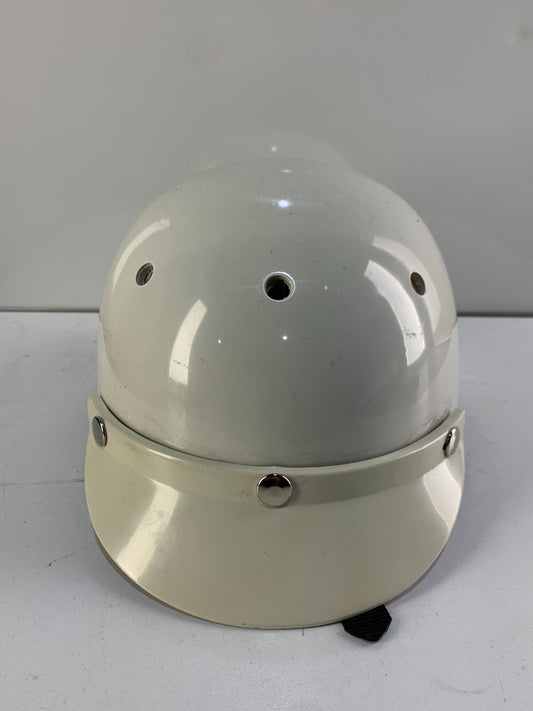 White protector Helmet 7 1/8 INTERNATIONAL RIDING HELMETS LTD