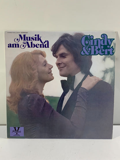Cindy & Bert - Musik Am Abend LP 1976 (VG+/VG+) (LP, Vinyl)