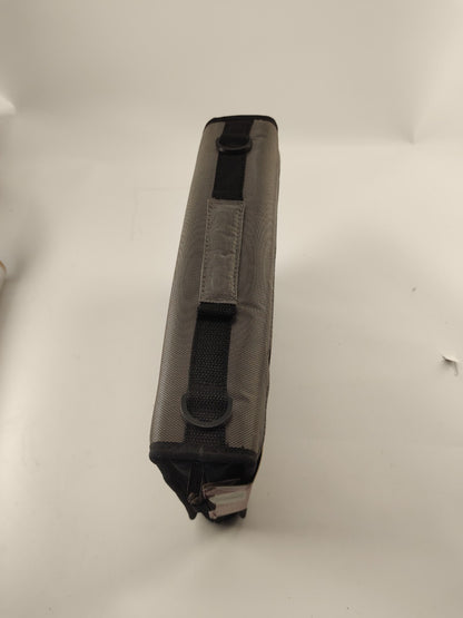 Case It Grey 3-Ring 2" Zipper Binder With Carry Handle