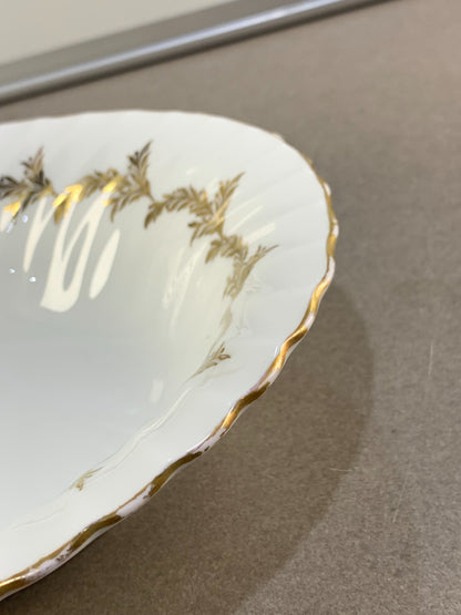 Foley Golden Regency Oval Serving Bowl Bone China England