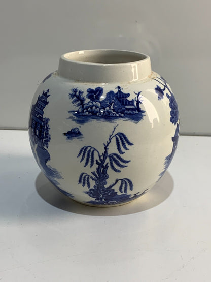 Rare Burleigh IRONSTONE STAFFORDSHIRE cauldon vase