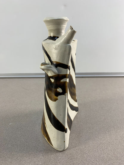 A Shoji Hamada Style (Japanese), Stoneware Bottle Vase