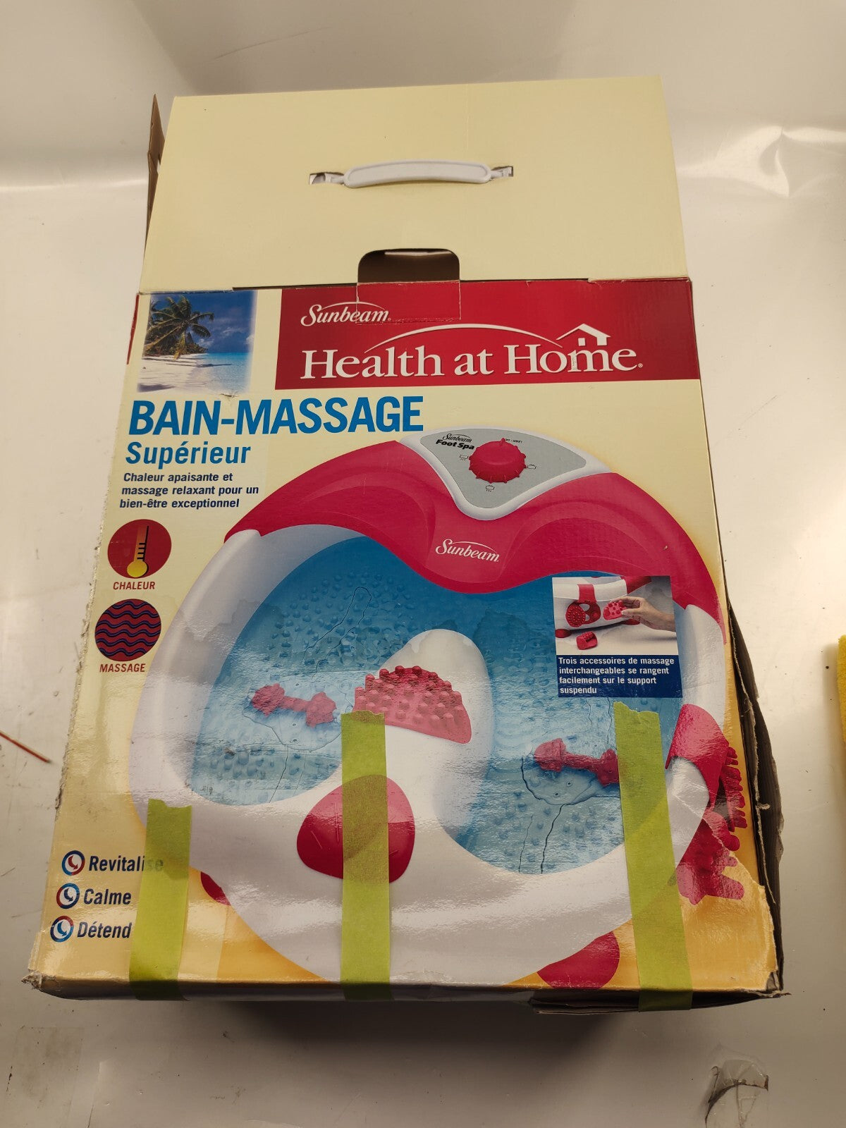 Sunbeam Health at Home Premium Foot Spa (SBH1700)