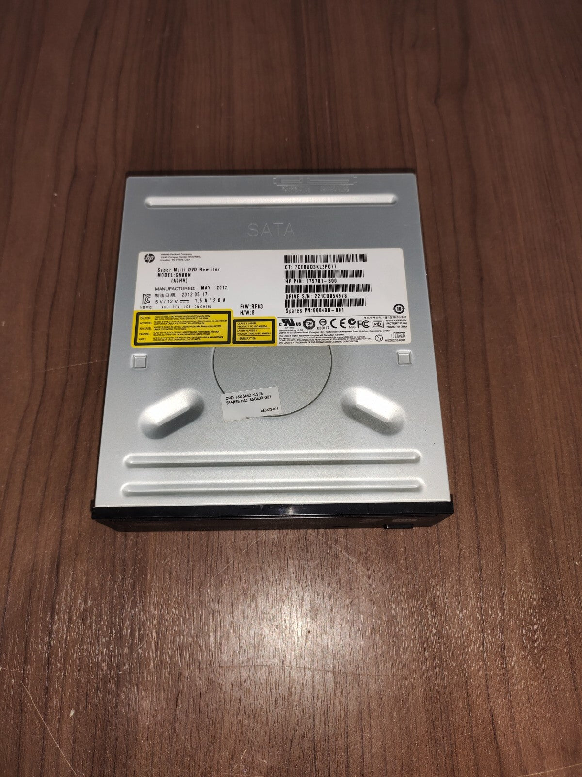 HP GH80N Super Multi DVD Rewriter