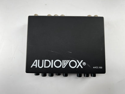 Audiovox AVCC-100 Audio Video TV VCR AUX ANTENNA 6 Mode Connection Switching Box