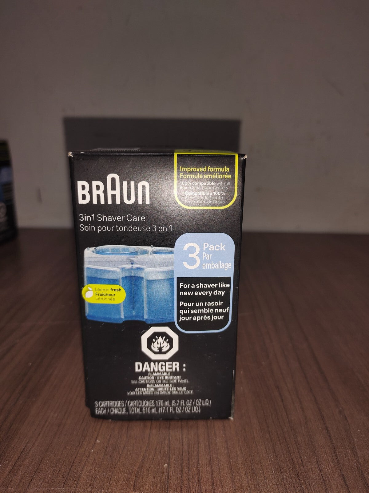 Braun Clean & Renew System Cartridges CCR3 Series 3 5 7 9 Shaver, 3 Pack - 1