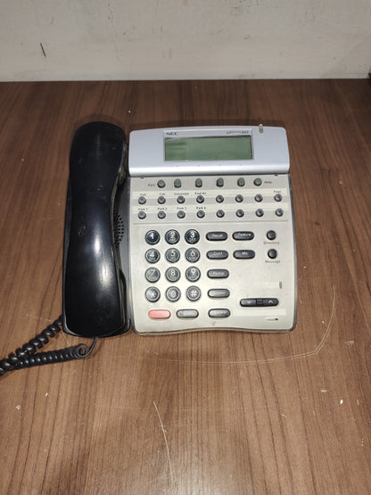 NEC DTH-16D-2(BK)TEL 780575 Dterm 80 Telephone Business Phone Silver - 6