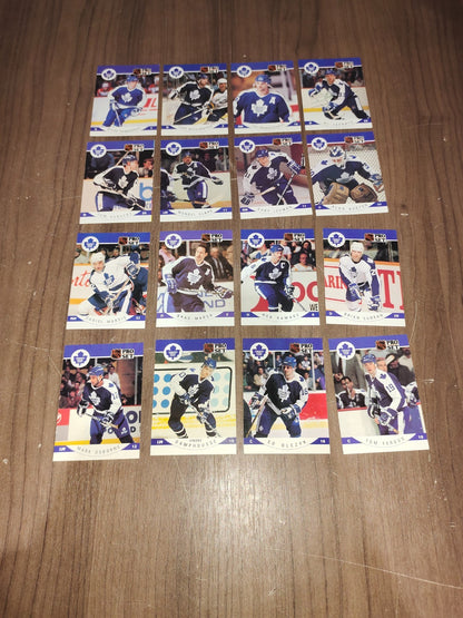 Rare Collectible NHL - Toronto Maple Leafs Cards PRO-SET - Set of 16 Cards