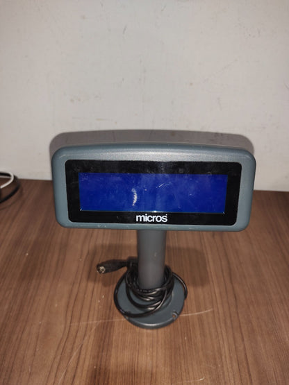 Micros Oracle POS Rear LCD Customer Pole Display Terminal
