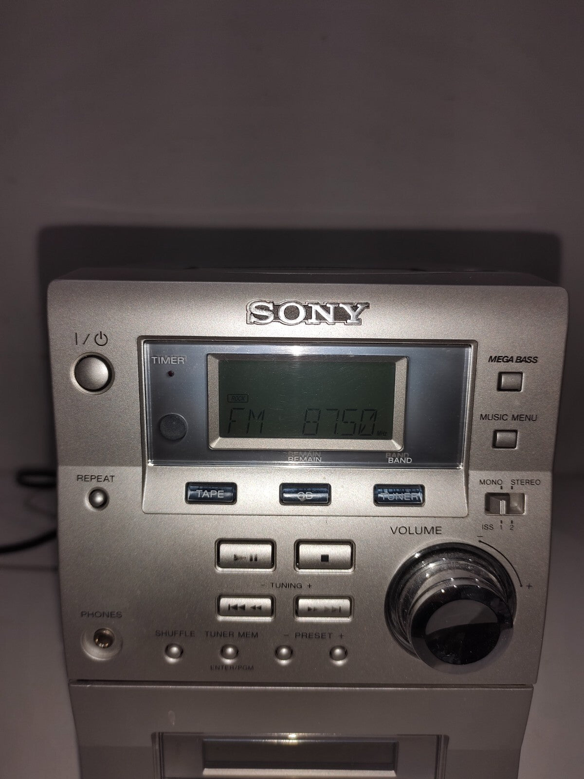 Sony HCD-EP30 CD/Cassette player