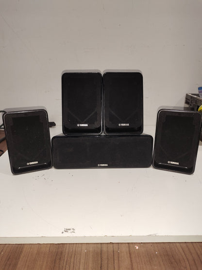 Yamaha 5-Channel Surround Sound Speaker System 4- NS-B20 , 1- NS-C20