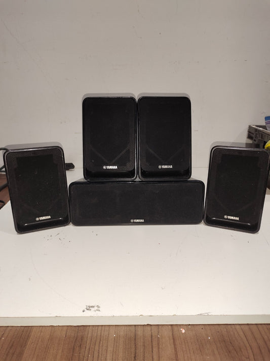 Yamaha 5-Channel Surround Sound Speaker System 4- NS-B20 , 1- NS-C20