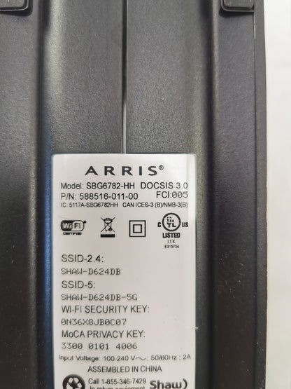 ARRIS Touchstone SBG6782