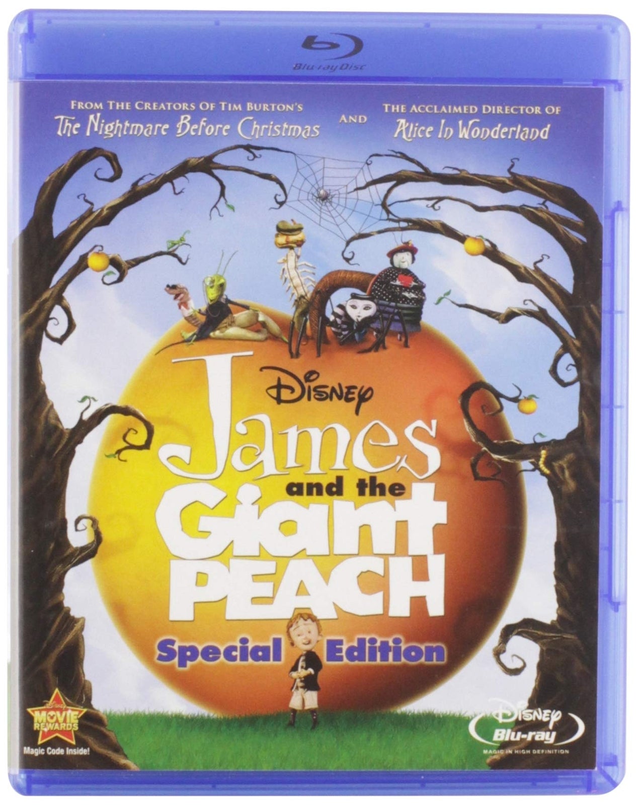 James and the Giant Peach (Two-Disc Special Edition Blu-ray/DVD Combo) [Blu-ray]