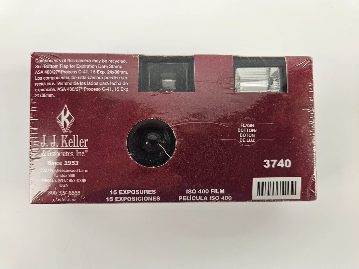 Disposable 35mm Film Flash Camera