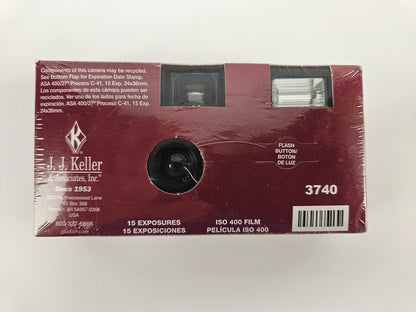 Disposable 35mm Film Flash Camera