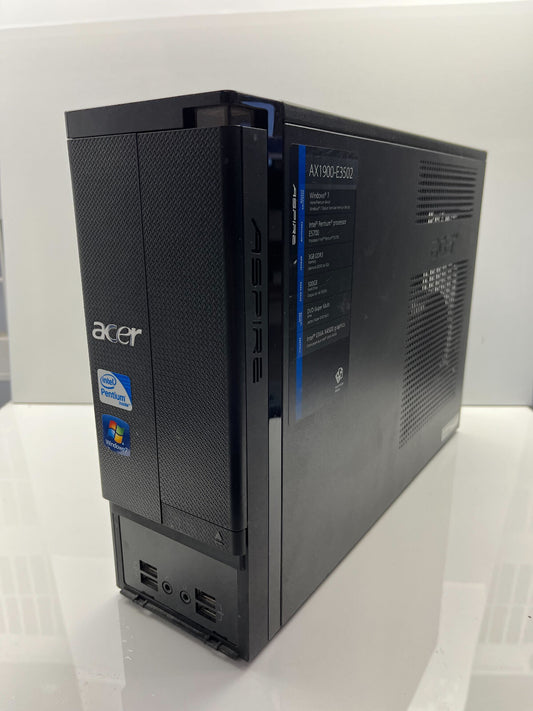 Acer Aspire X1900 SFF PC Pentium E5700 @ 3.00 GHz 3GB RAM 1TB HDD Windows 10