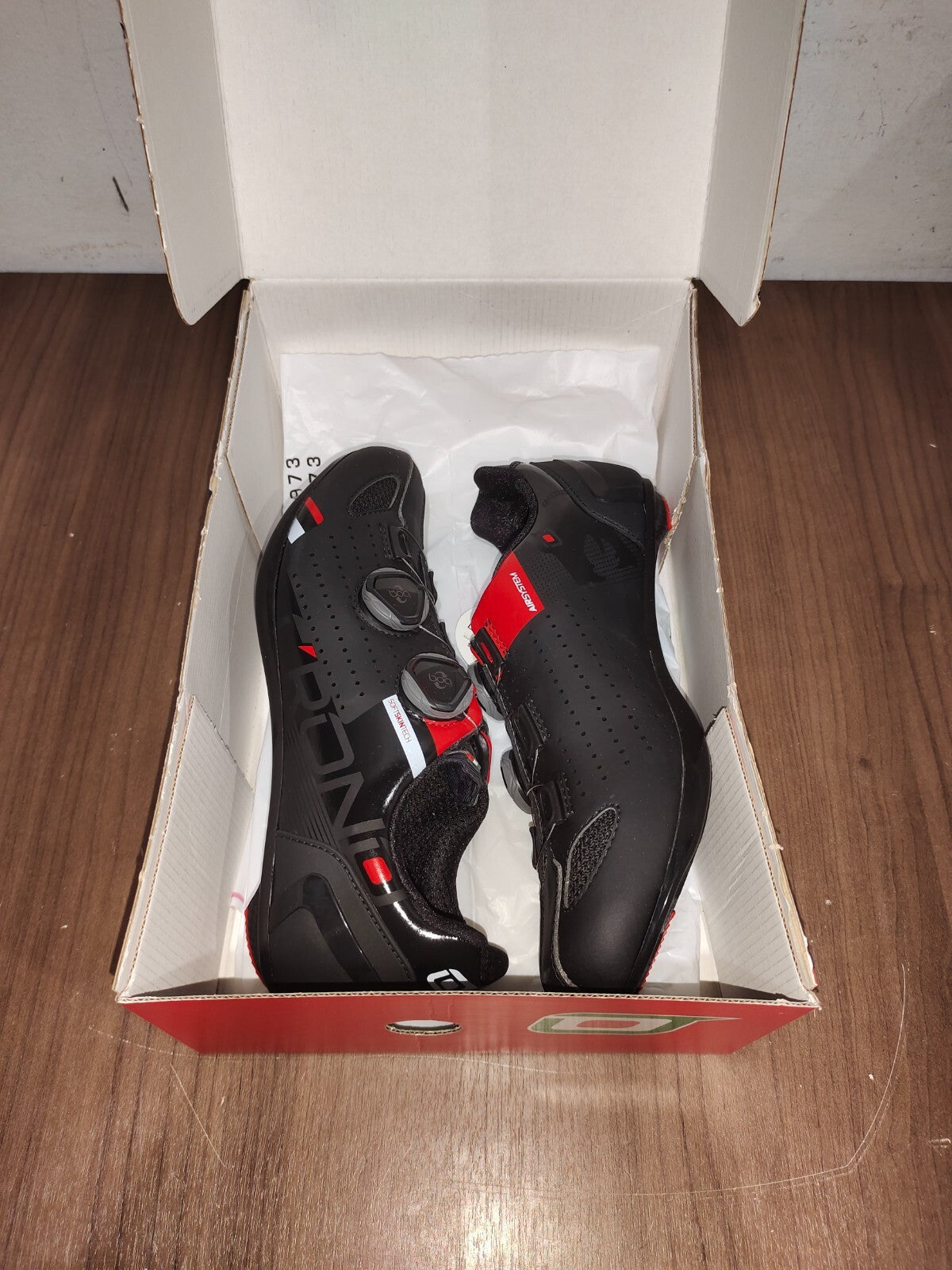 Crono CR-2-17 Nylon Cycling Shoes - Nero Black - Size - 40 (EUR)