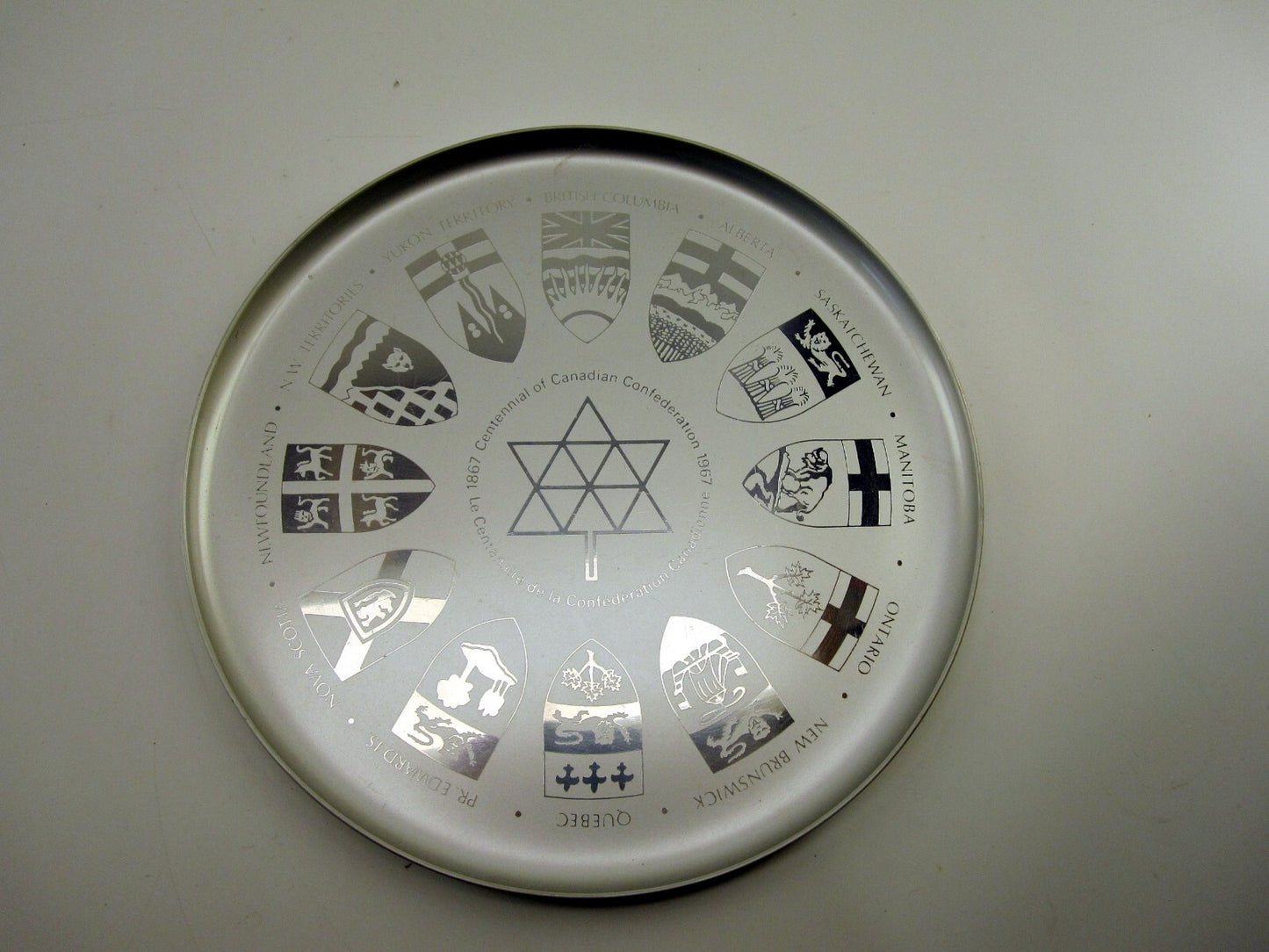 Canada 100 Year Centennial "Sea to Sea" Plate