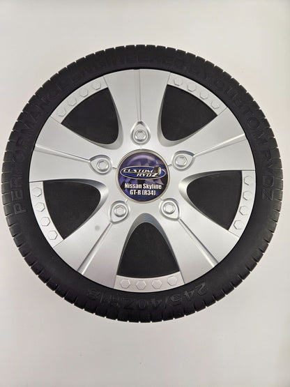 Custom Rydz Nissan Skyline GT-R R-34 Remote Control Car *Parts or Repair*