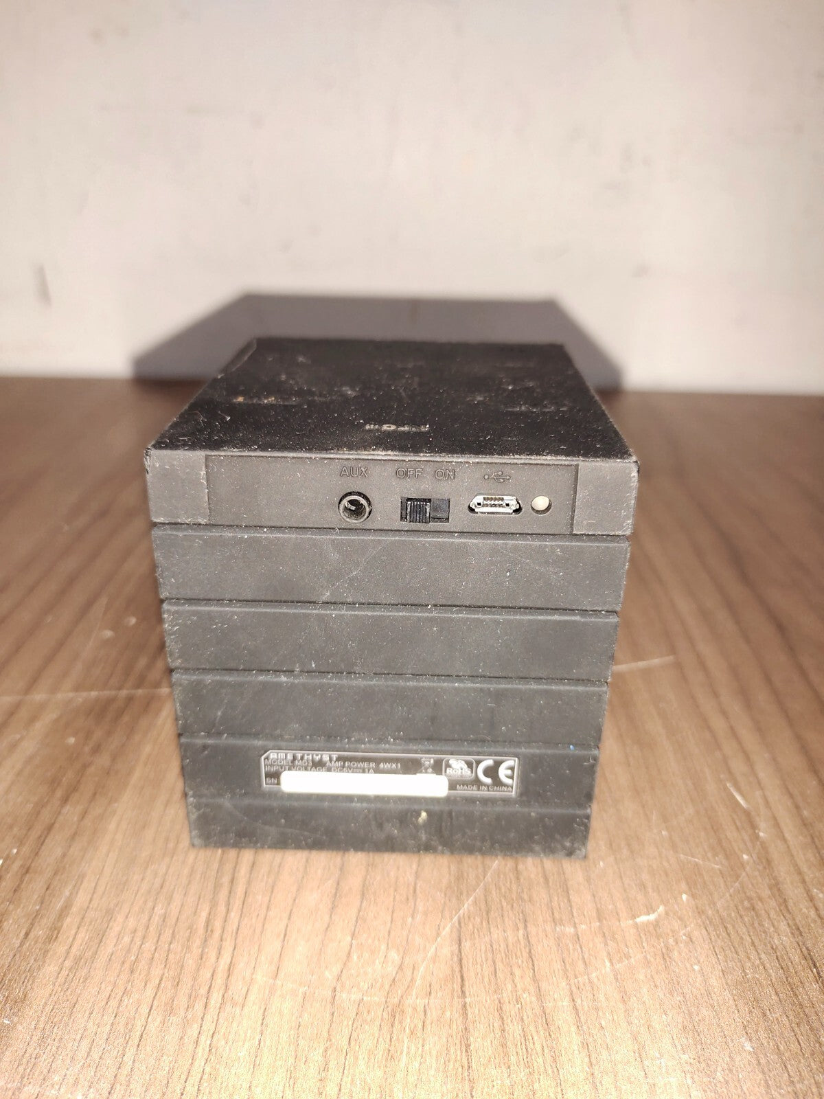 Amethyst MD3 - AMP Power - 4WX1 Bluetooth Speaker Cube