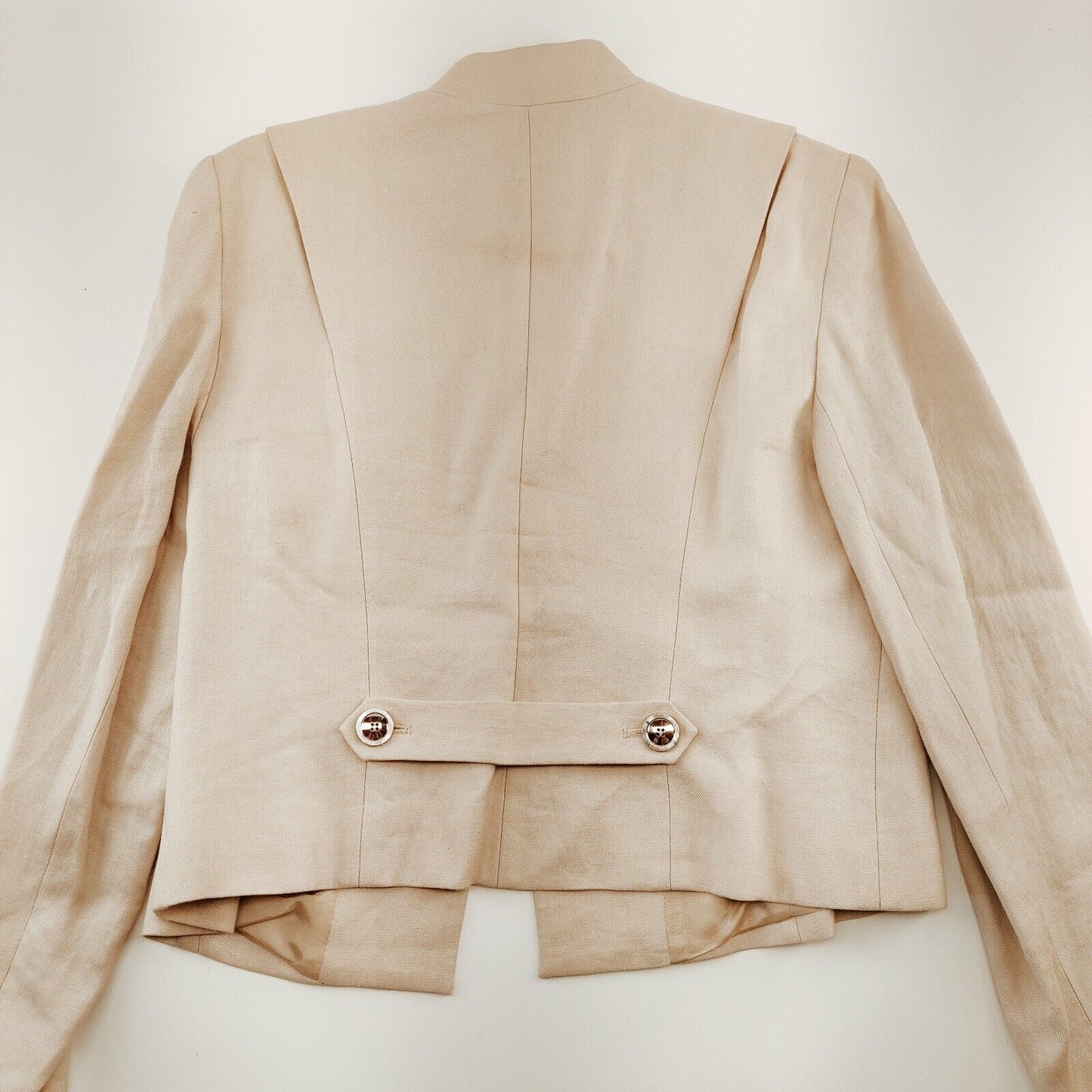 Vintage J. Michaels Linen Blend Blazer Women's Size 14