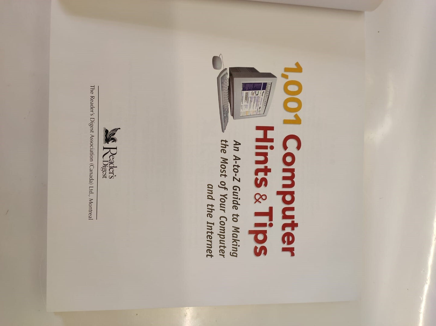 1001 computer hints & tips: Reader's Digest