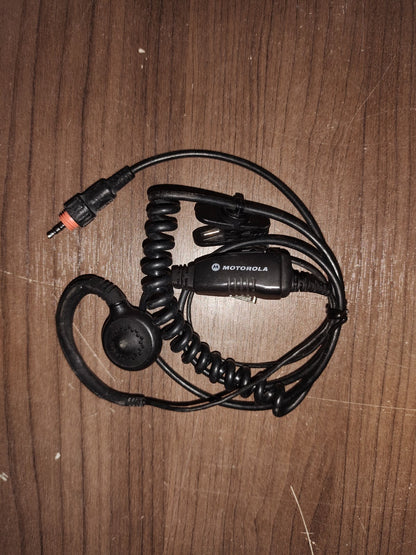 Motorola Solutions Business Radio HKLN4602A CLP Black In-Ear Only Headset
