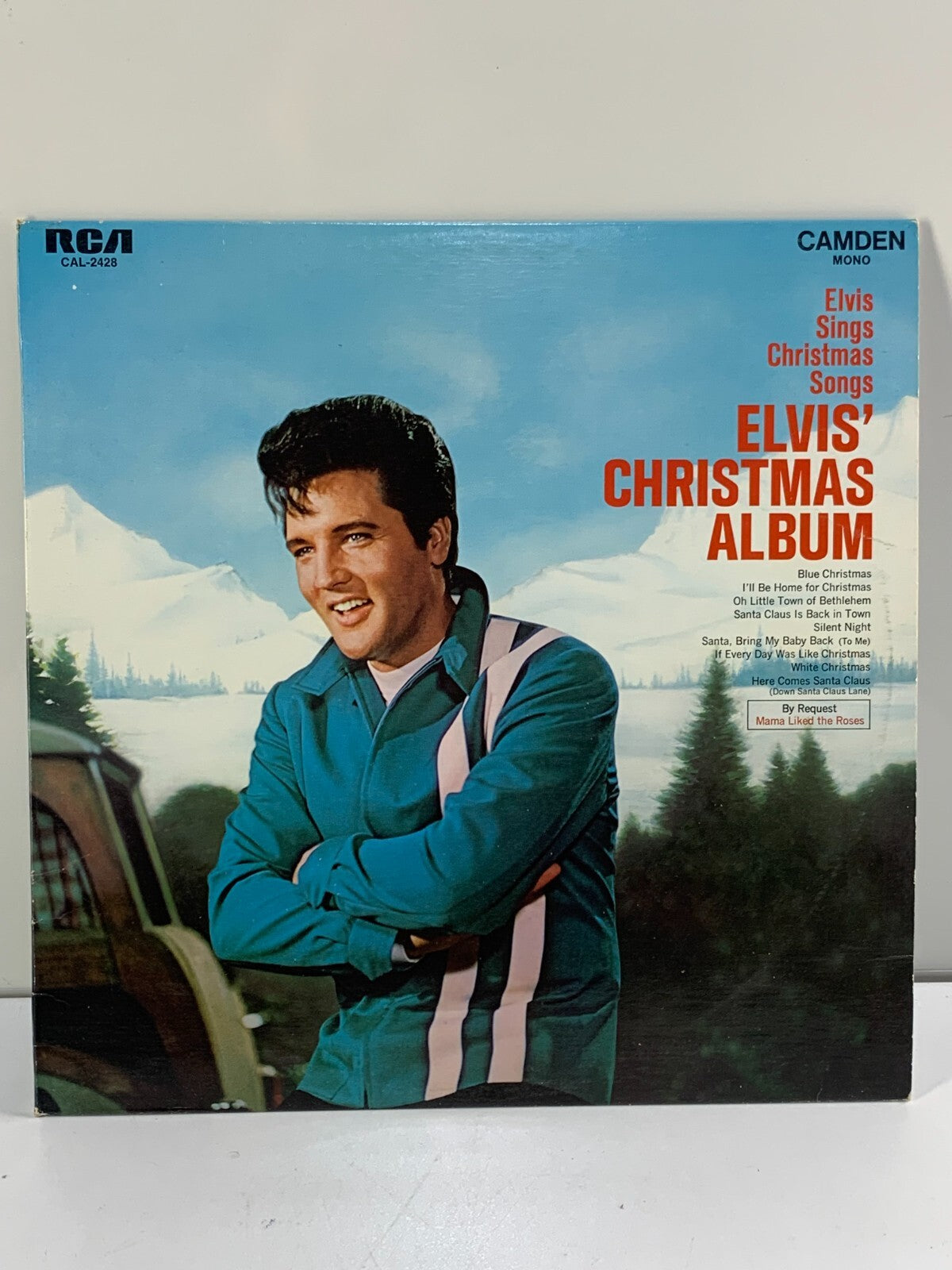 Elvis Presley Elvis' Christmas Album Mono CAL-2428 1970 Holiday Vinyl Record