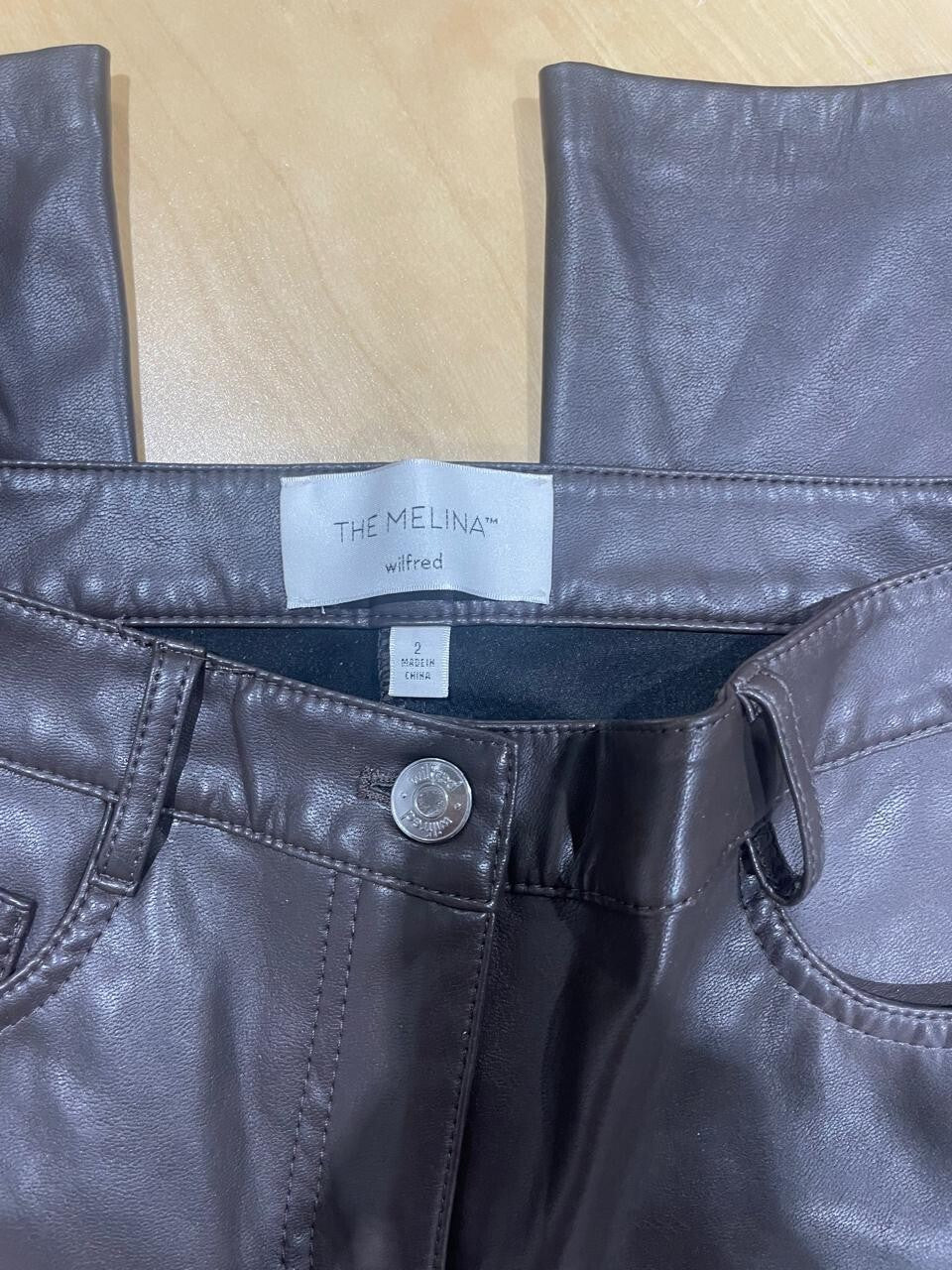 Wilfred Mocha Brown The Melina Pant size 2