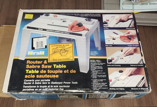 Router & Sabre Saw Table 100% complete VINTAGE